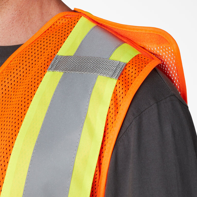 Dickies Hi Vis Safety Vest ANSI Orange ID-K5WODDvO