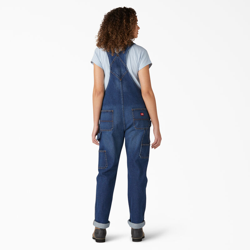 Dickies Denim Boyfriend Fit Bib Overalls Retro Stonewashed ID-K5dv3P6t