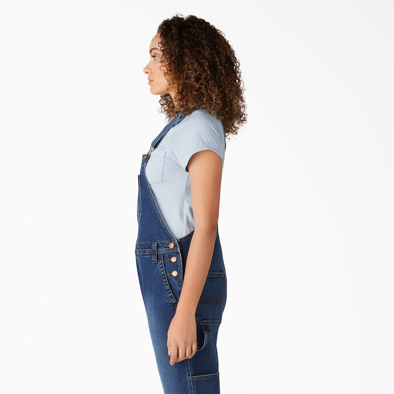 Dickies Denim Boyfriend Fit Bib Overalls Retro Stonewashed ID-K5dv3P6t