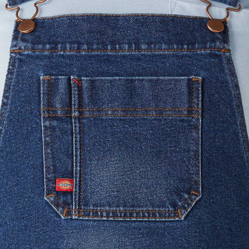 Dickies Denim Boyfriend Fit Bib Overalls Retro Stonewashed ID-K5dv3P6t
