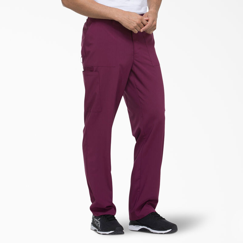 Dickies Men's EDS Essentials Scrub Pants Wine ID-KBhmM6Iz