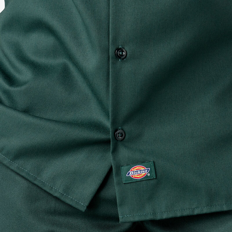 Dickies Short Sleeve Work Shirt Hunter Green ID-KVSOQH3R