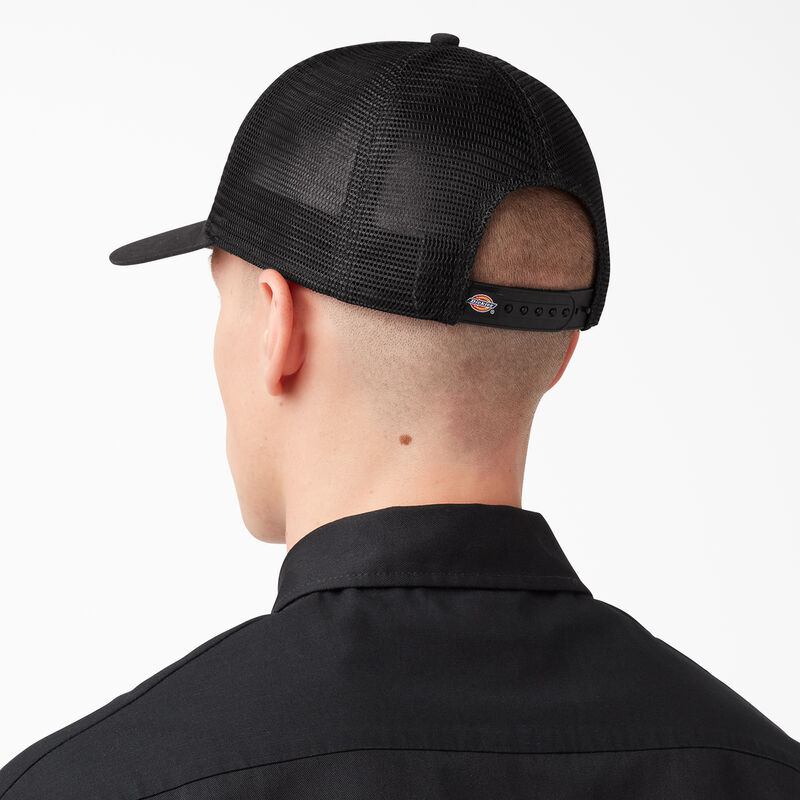Dickies Patch Logo Trucker Cap Black ID-KW0wp1am