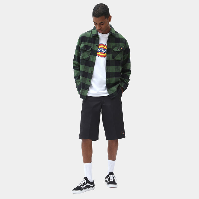 Dickies Sacramento Shirt Green Plaid ID-KWqh50vE