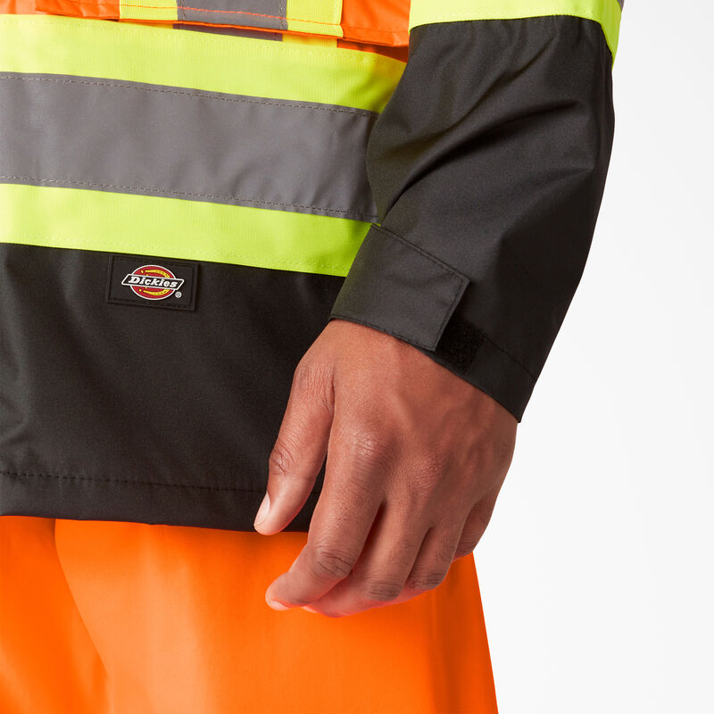 Dickies Hi Vis 2-Piece Safety Rain Suit ANSI Orange ID-KdzJi5bz