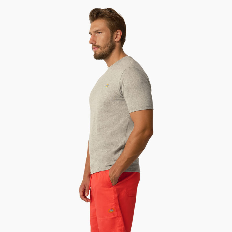 Dickies Mapleton Short Sleeve T-Shirt Heather Gray ID-L2DJYRW2