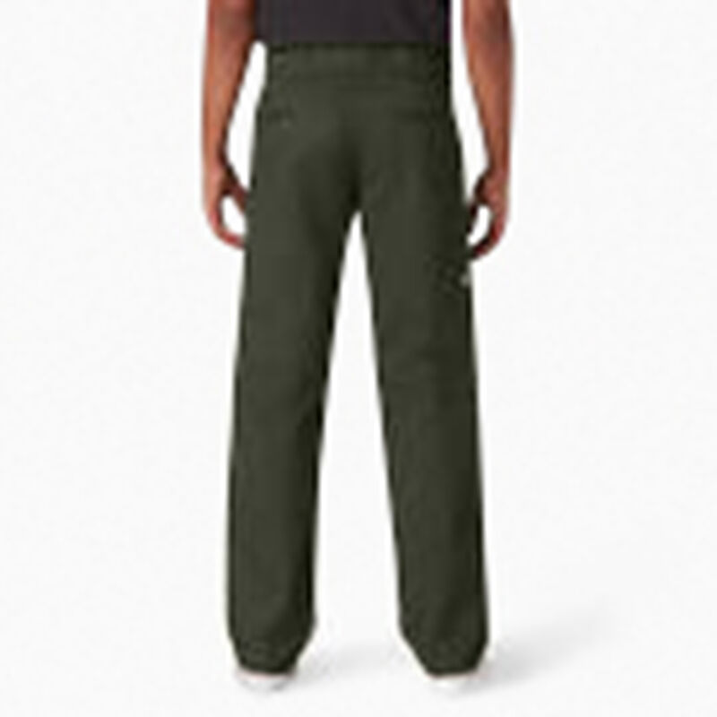 Dickies Slim Straight Fit Double Knee Pants Olive Green ID-L2zGs1Vs