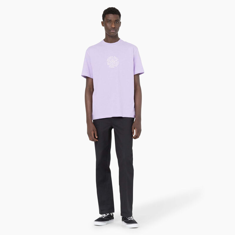 Dickies Beavertown Short Sleeve T-Shirt Purple Rose ID-L9jaOII5