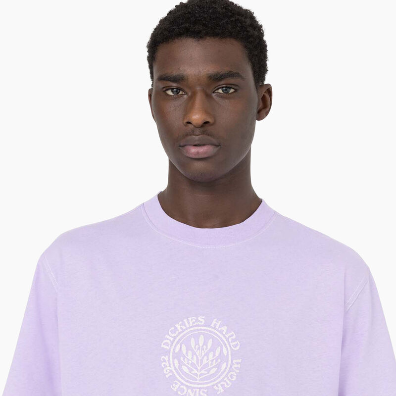 Dickies Beavertown Short Sleeve T-Shirt Purple Rose ID-L9jaOII5