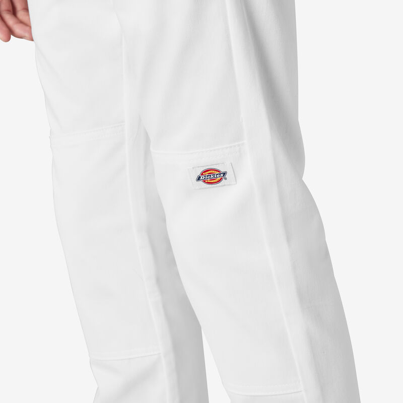 Dickies Skinny Fit Double Knee Work Pants White ID-LCCcgKim