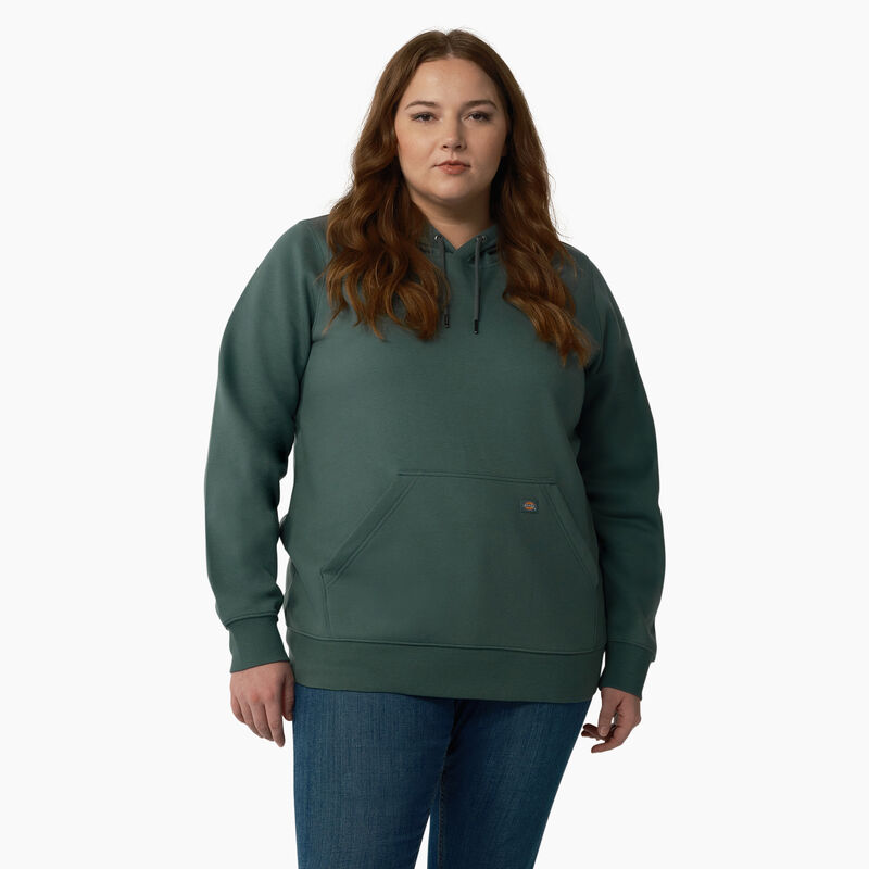Dickies Plus Heavyweight Logo Sleeve Pullover Lincoln Green ID-LEds4A5e