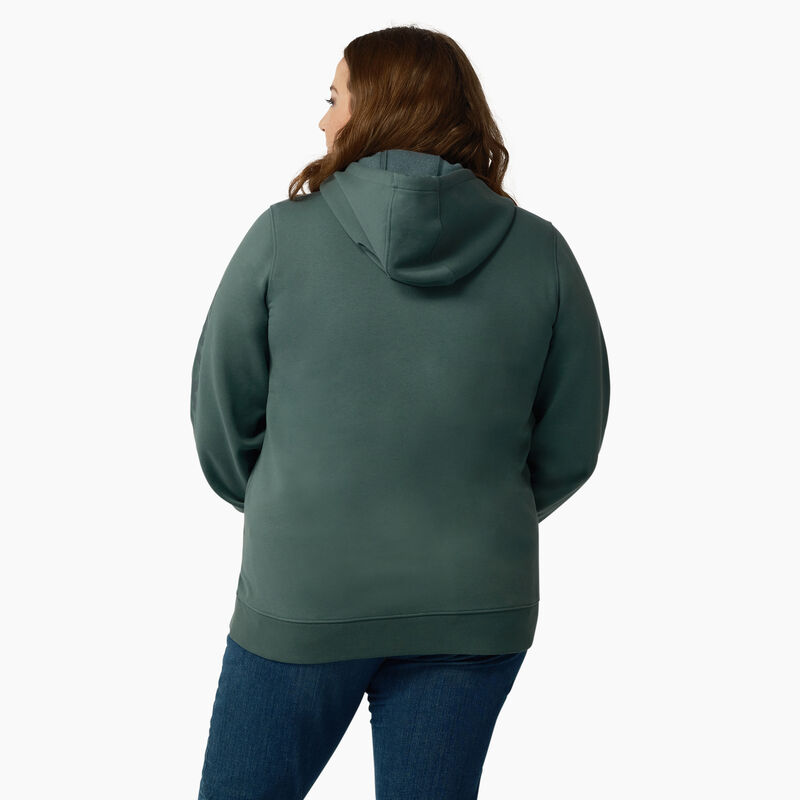 Dickies Plus Heavyweight Logo Sleeve Pullover Lincoln Green ID-LEds4A5e