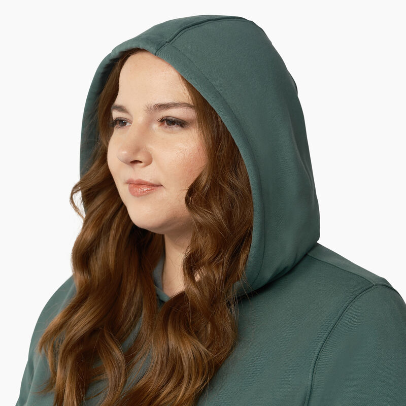 Dickies Plus Heavyweight Logo Sleeve Pullover Lincoln Green ID-LEds4A5e