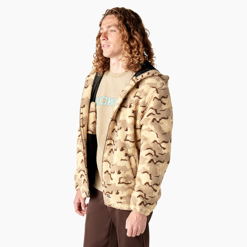 Dickies Skateboarding Fleece Jacket Desert Camo ID-LWzp7TXZ