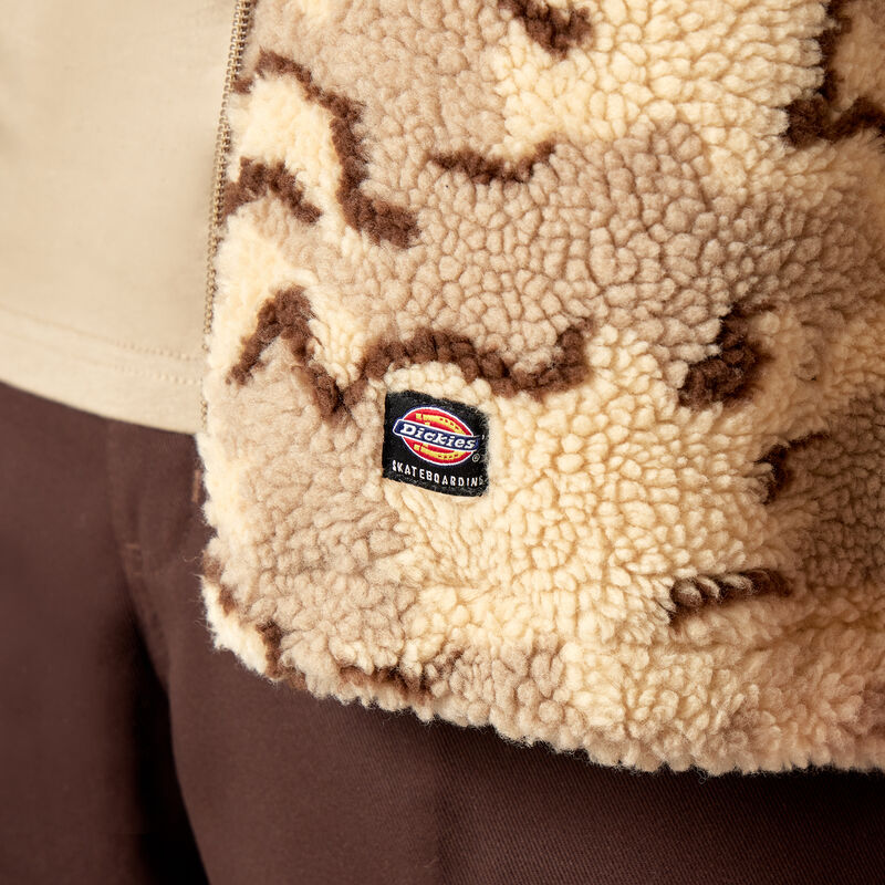 Dickies Skateboarding Fleece Jacket Desert Camo ID-LWzp7TXZ