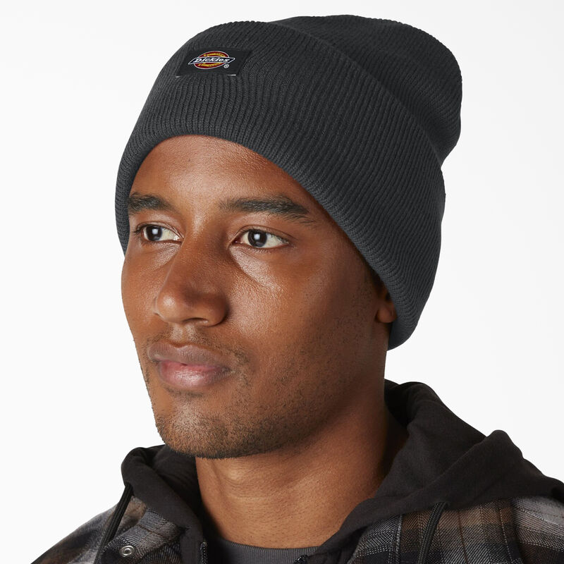 Dickies Cuffed Knit Beanie Dark Charcoal ID-LYlri0So