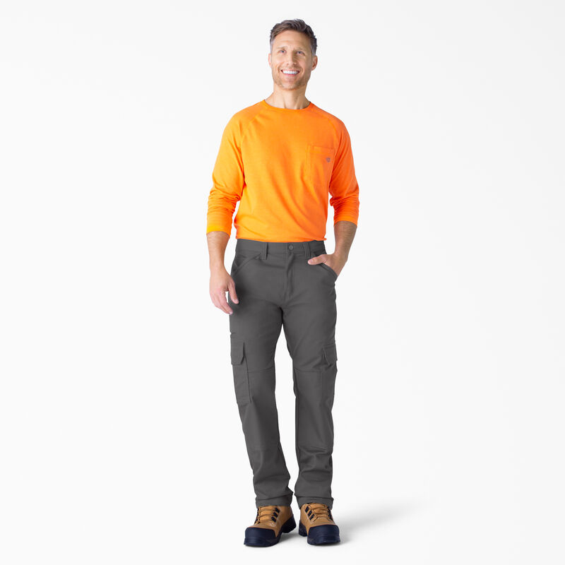Dickies FLEX DuraTech Relaxed Fit Duck Cargo Pants Slate Gray ID-LgnbJH7t