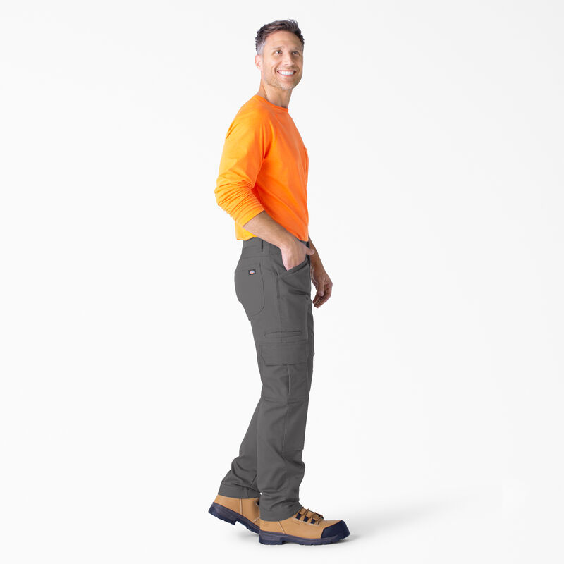 Dickies FLEX DuraTech Relaxed Fit Duck Cargo Pants Slate Gray ID-LgnbJH7t