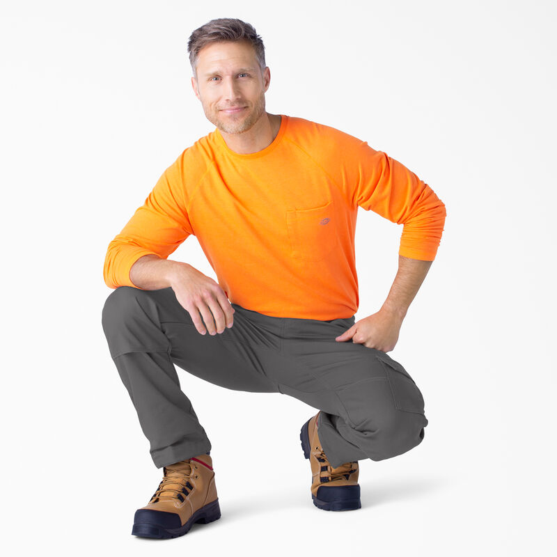 Dickies FLEX DuraTech Relaxed Fit Duck Cargo Pants Slate Gray ID-LgnbJH7t