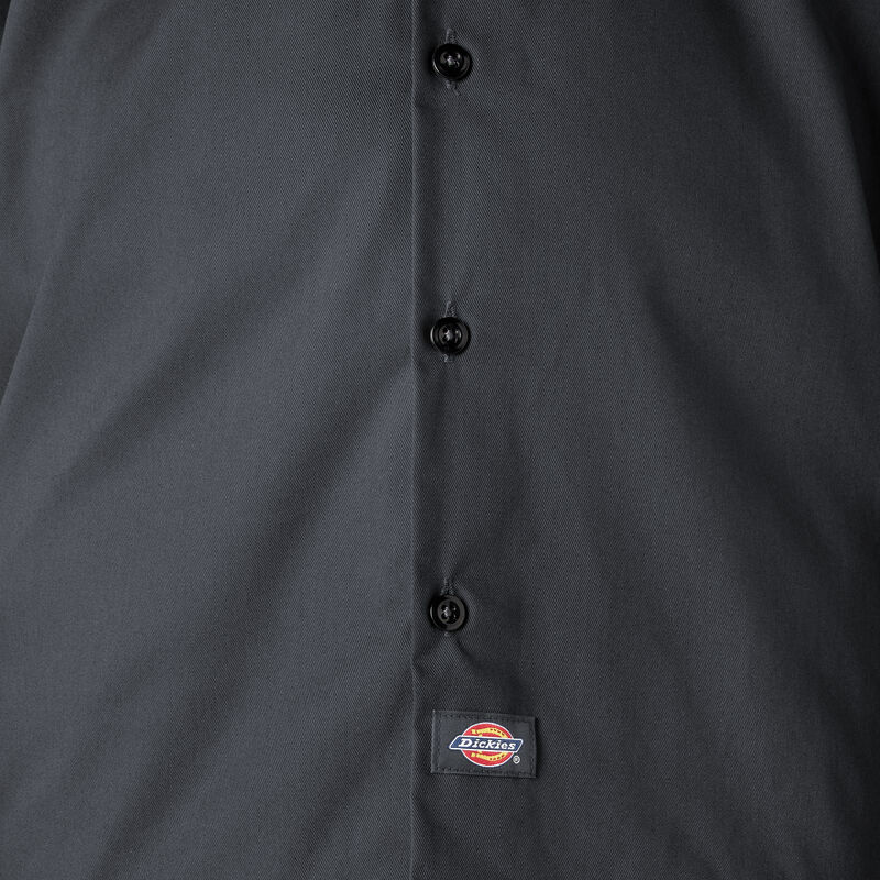 Dickies Long Sleeve Work Shirt Charcoal Gray ID-LqTOBC8i