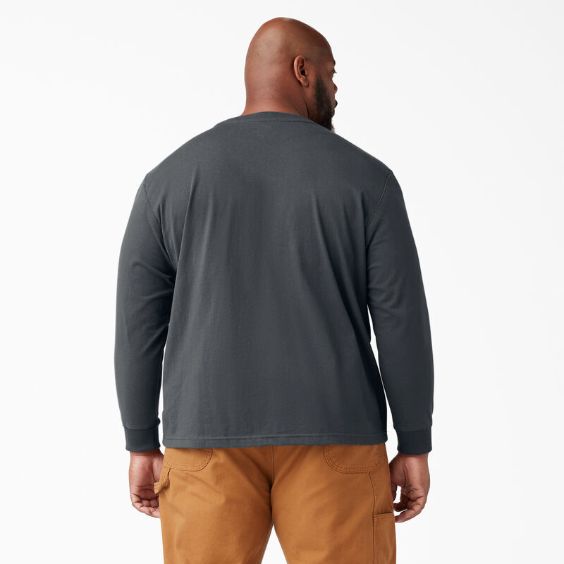 Dickies Heavyweight Long Sleeve Pocket T-Shirt Charcoal Gray ID-LqdyoZYC