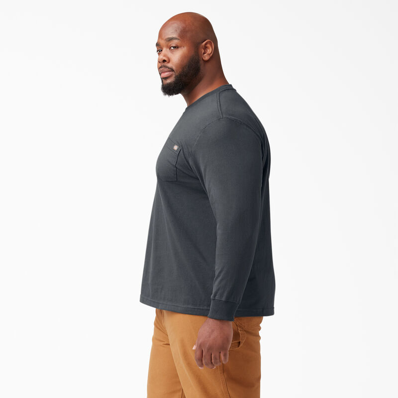Dickies Heavyweight Long Sleeve Pocket T-Shirt Charcoal Gray ID-LqdyoZYC