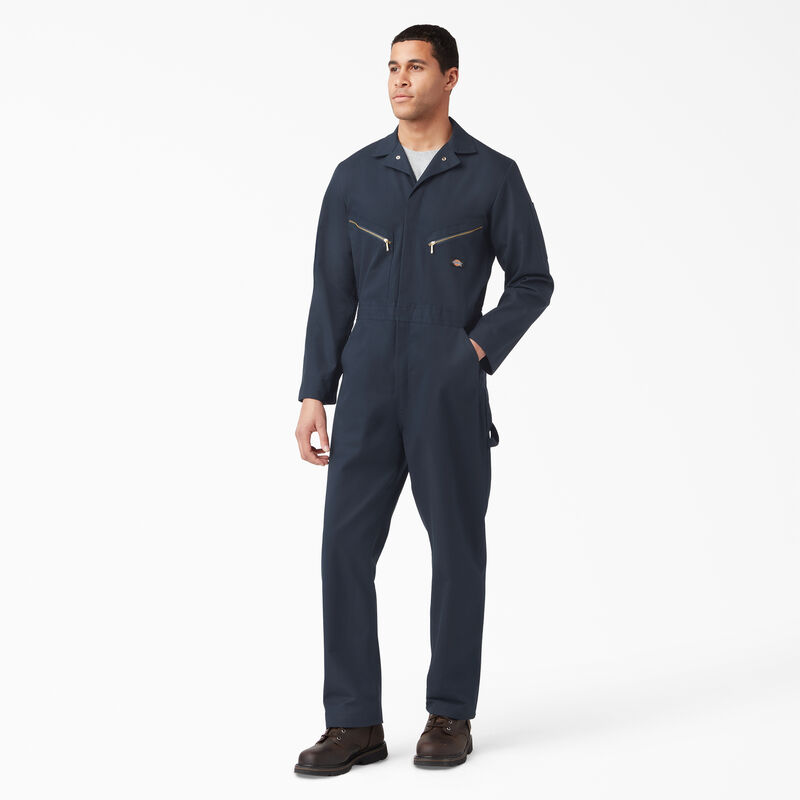 Dickies Deluxe Blended Long Sleeve Coveralls Dark Navy ID-Lw1SaVCp