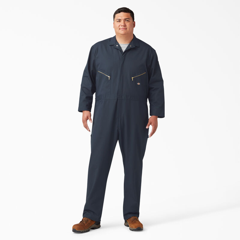 Dickies Deluxe Blended Long Sleeve Coveralls Dark Navy ID-Lw1SaVCp