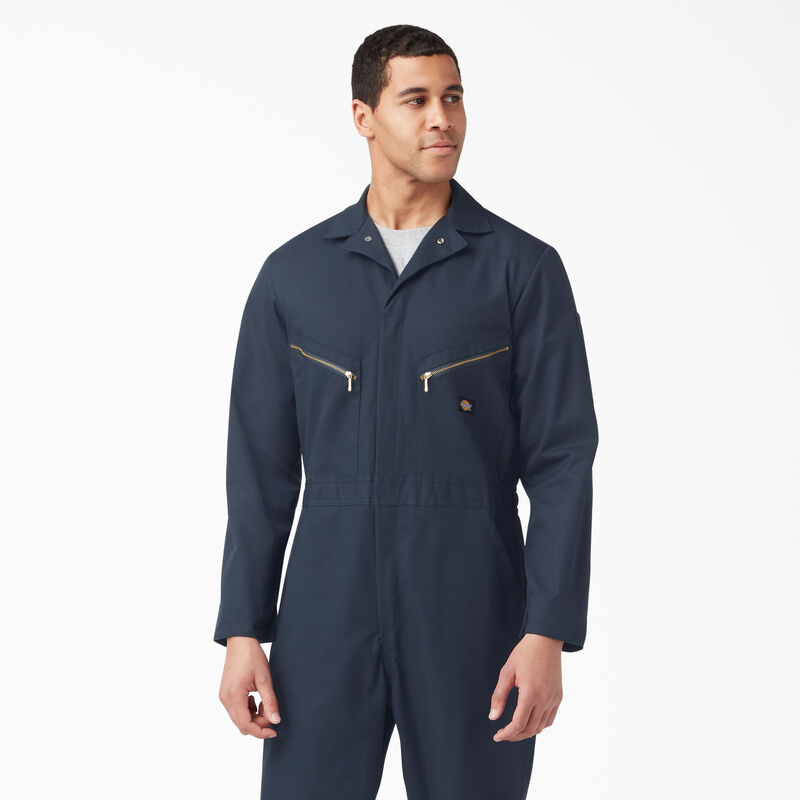 Dickies Deluxe Blended Long Sleeve Coveralls Dark Navy ID-Lw1SaVCp