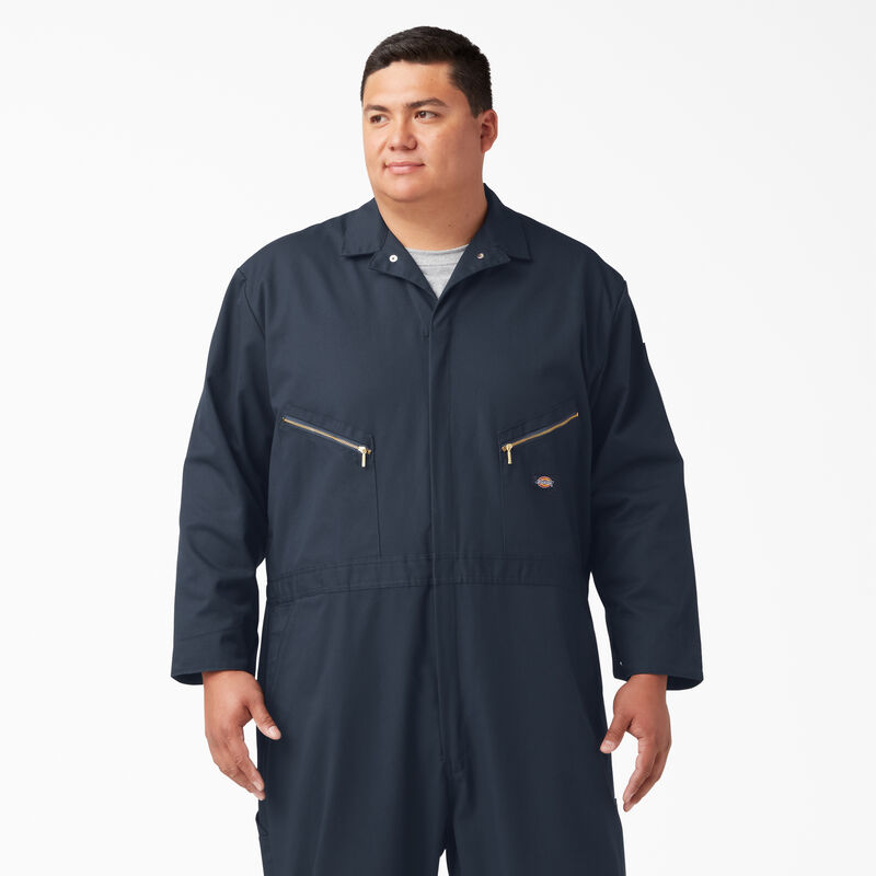 Dickies Deluxe Blended Long Sleeve Coveralls Dark Navy ID-Lw1SaVCp