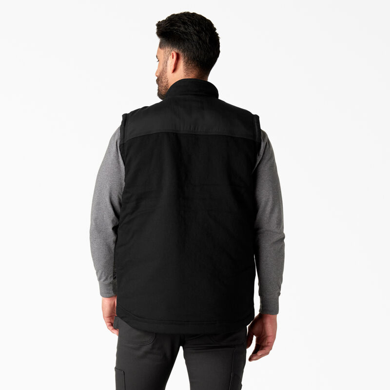 Dickies Flex Duck Canvas Insulated Vest Black ID-LwwsTcqK
