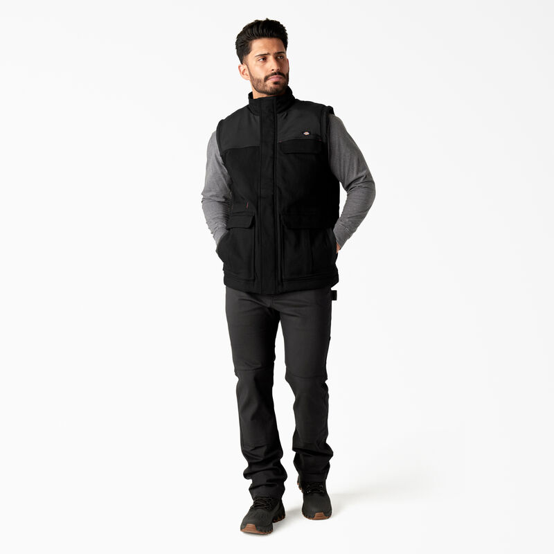 Dickies Flex Duck Canvas Insulated Vest Black ID-LwwsTcqK