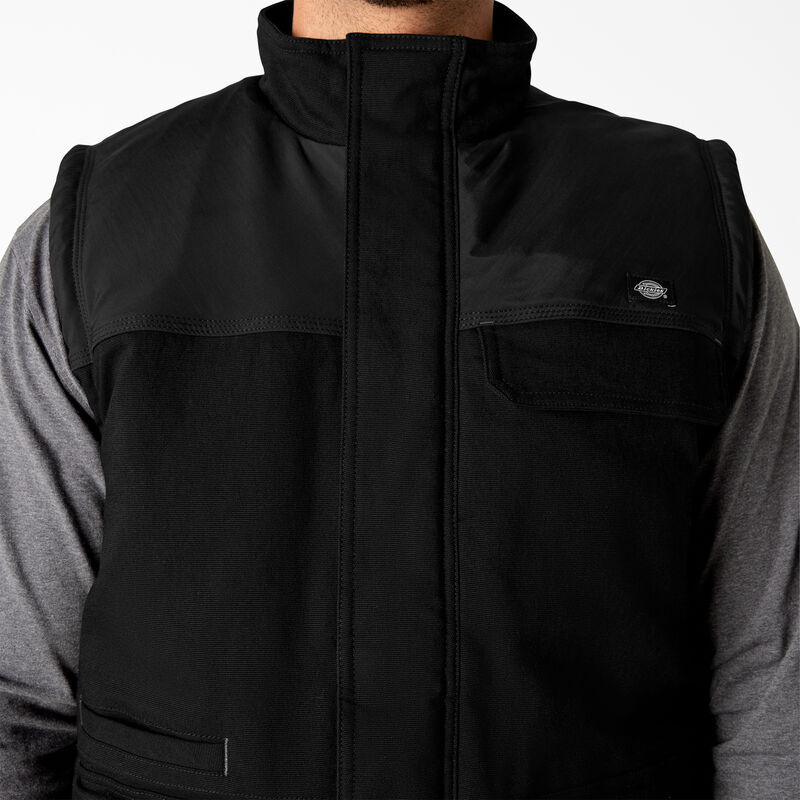 Dickies Flex Duck Canvas Insulated Vest Black ID-LwwsTcqK