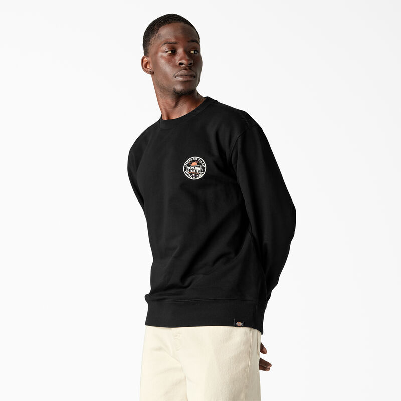 Dickies Greensburg Graphic Sweatshirt Black ID-LwyS4iNk