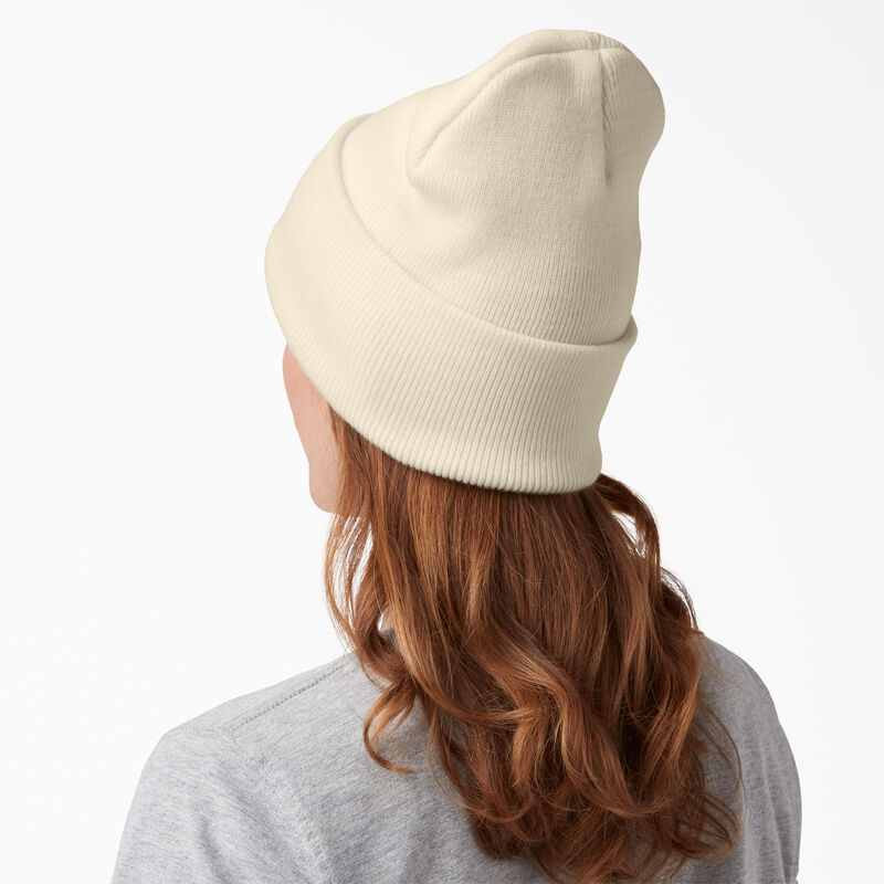 Dickies Cuffed Knit Beanie Natural Beige ID-Lx0lehPD