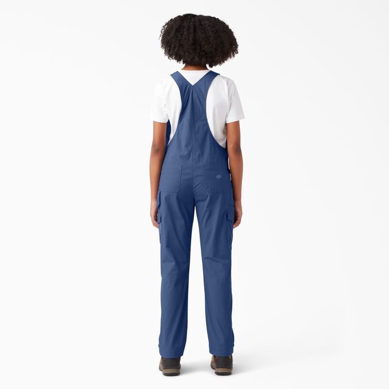 Dickies Cooling Ripstop Bib Overalls Rinsed Retro Indigo ID-MFPpOQBU