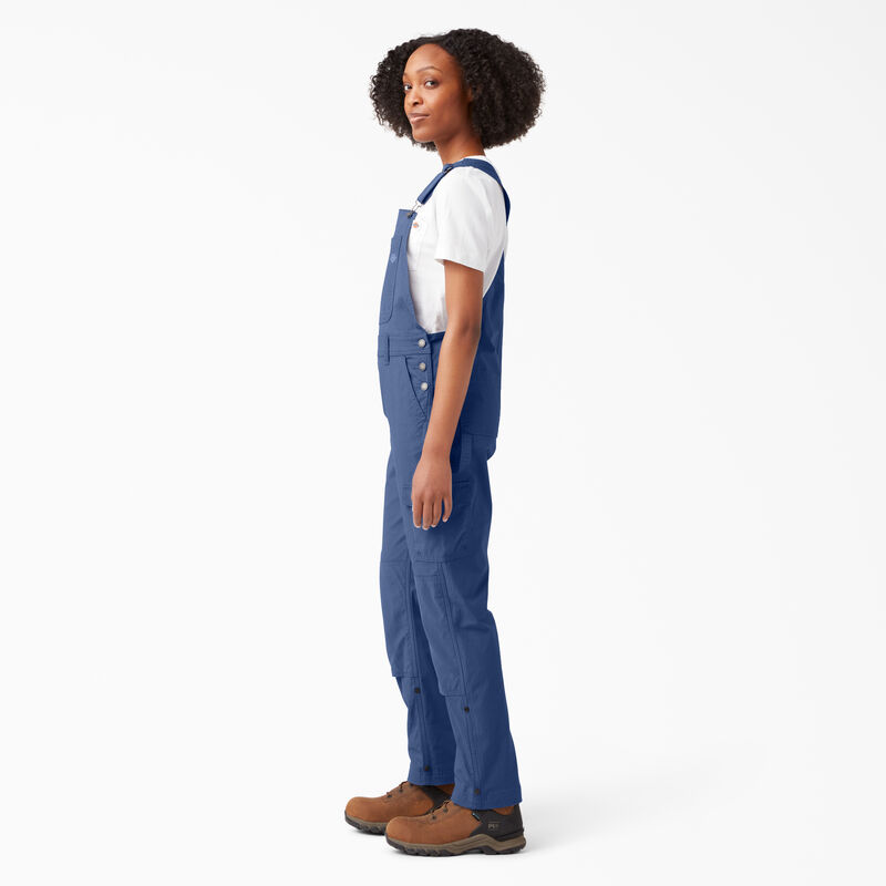 Dickies Cooling Ripstop Bib Overalls Rinsed Retro Indigo ID-MFPpOQBU