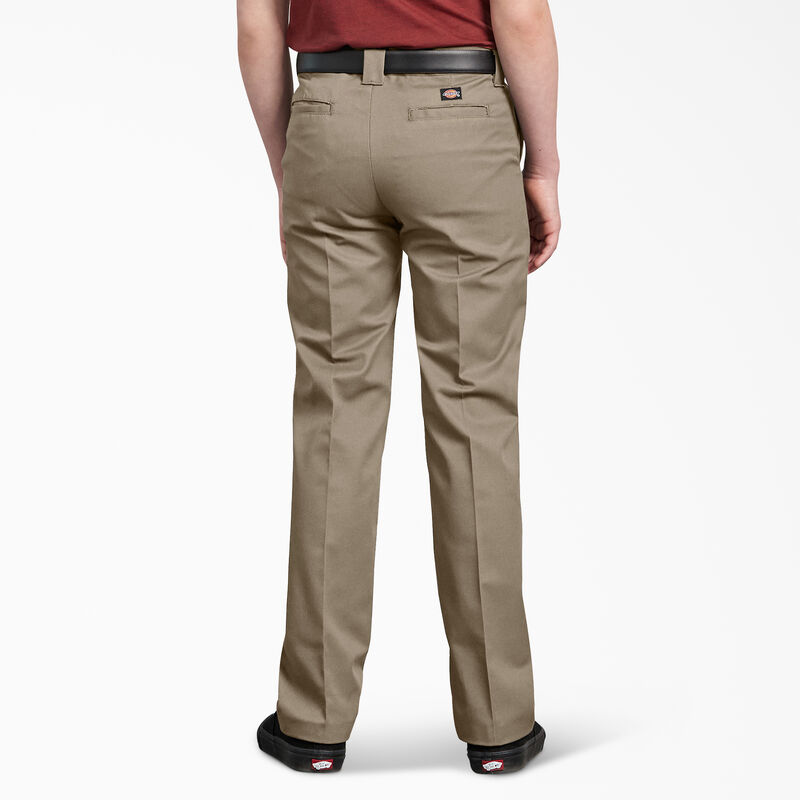 Dickies Boys' Slim Fit Pants, 4-20 Desert Sand ID-MGWz3z2U