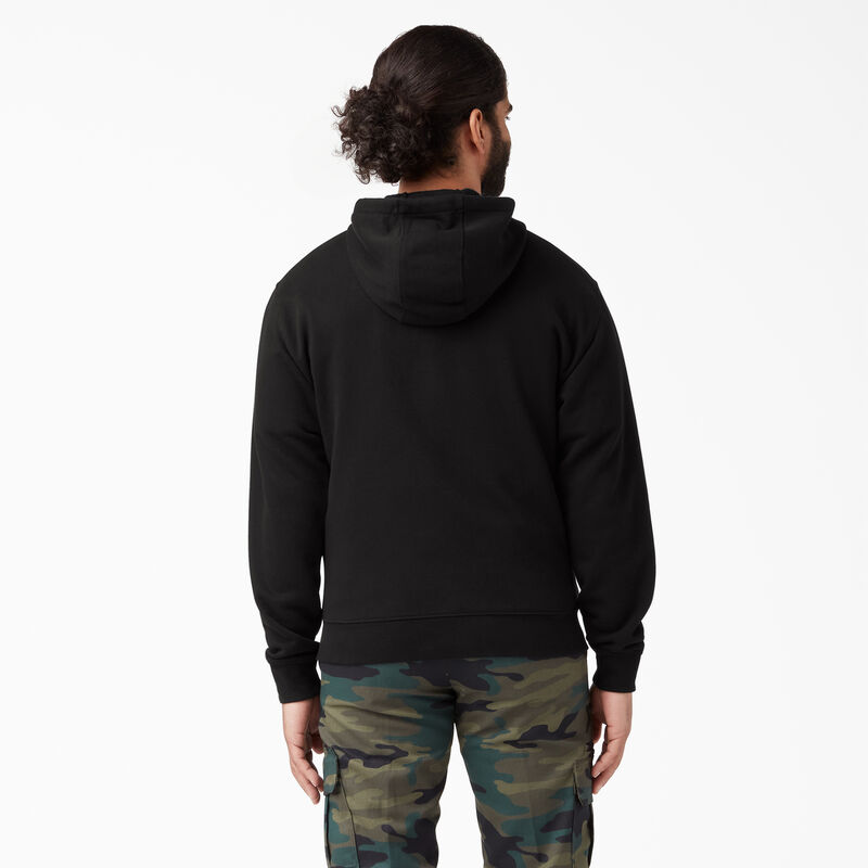 Dickies Midweight Fleece Zip Hoodie Black ID-MRqLUTXZ