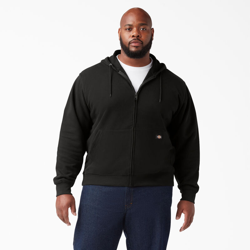 Dickies Midweight Fleece Zip Hoodie Black ID-MRqLUTXZ