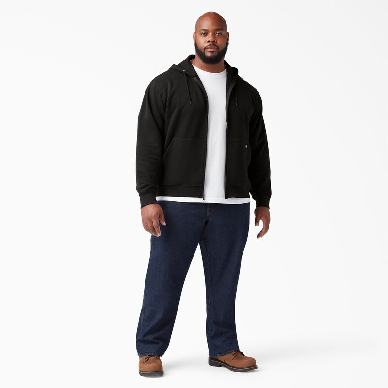 Dickies Midweight Fleece Zip Hoodie Black ID-MRqLUTXZ