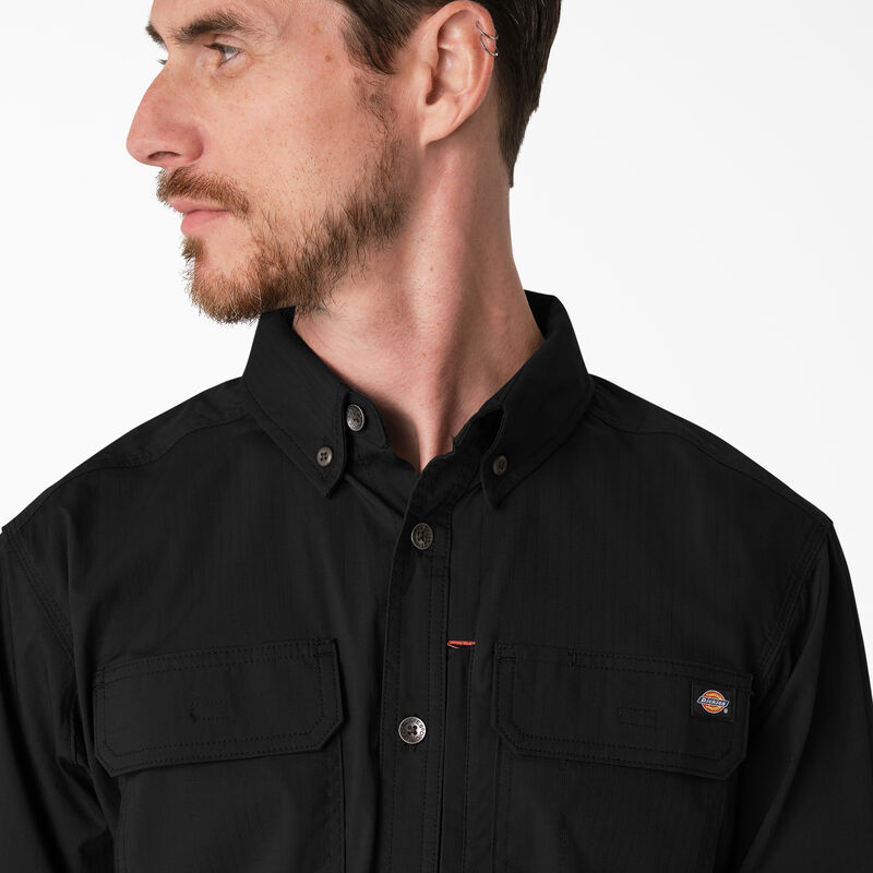 Dickies DuraTech Ranger Ripstop Shirt Black ID-MdWjM46O