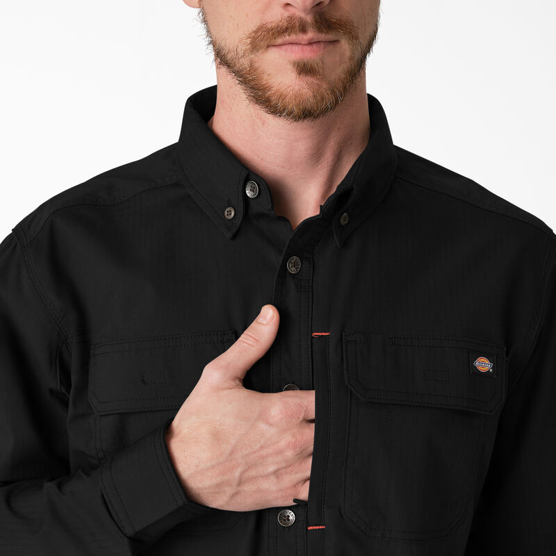 Dickies DuraTech Ranger Ripstop Shirt Black ID-MdWjM46O