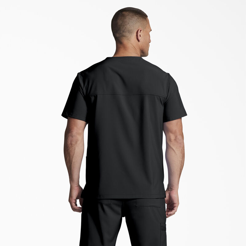 Dickies Unisex EDS Essentials V-Neck Scrub Top Black ID-MeCvbq8c