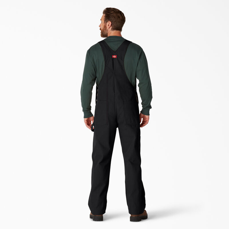 Dickies Classic Bib Overalls Rinsed Black ID-MfgxV9WF