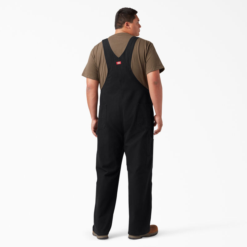 Dickies Classic Bib Overalls Rinsed Black ID-MfgxV9WF