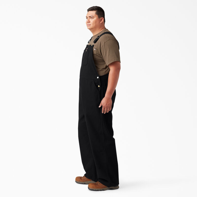 Dickies Classic Bib Overalls Rinsed Black ID-MfgxV9WF
