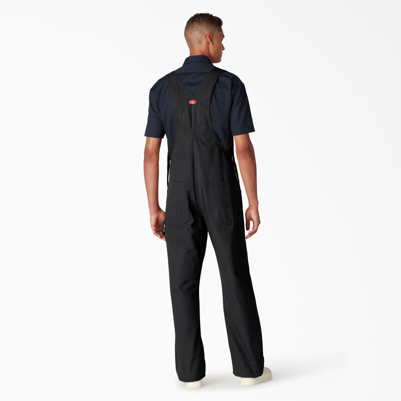 Dickies Classic Bib Overalls Rinsed Black ID-MfgxV9WF