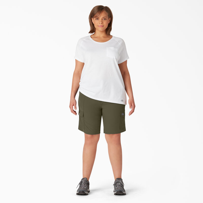 Dickies Plus Cooling Slim Fit Cargo Shorts, 10