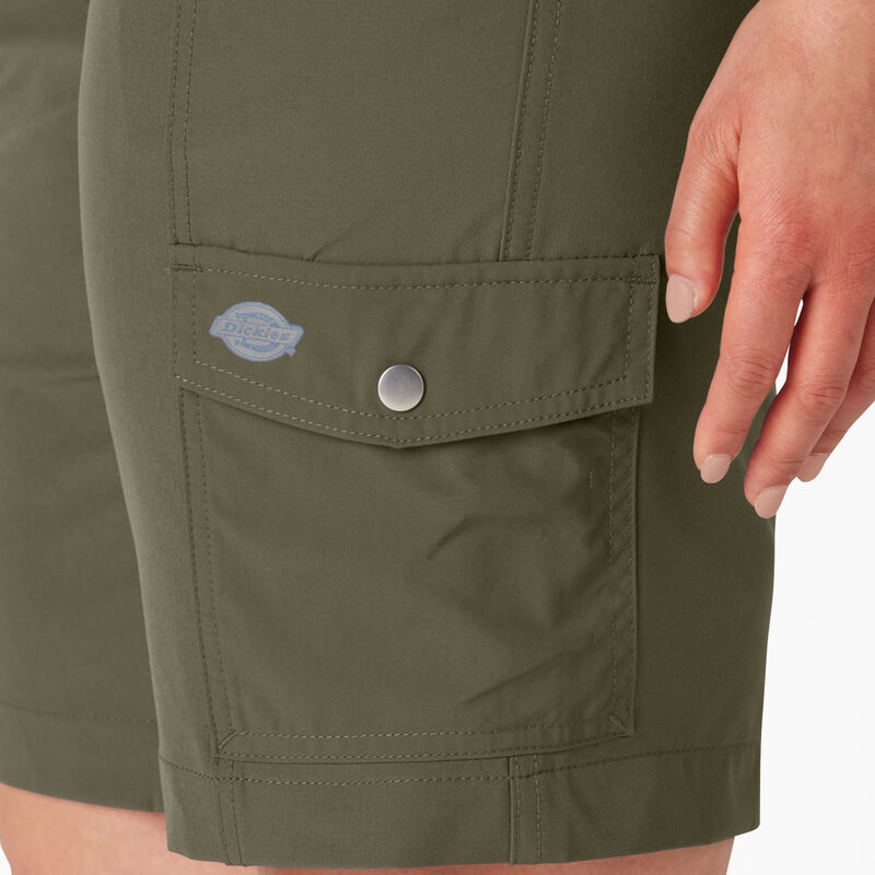 Dickies Plus Cooling Slim Fit Cargo Shorts, 10